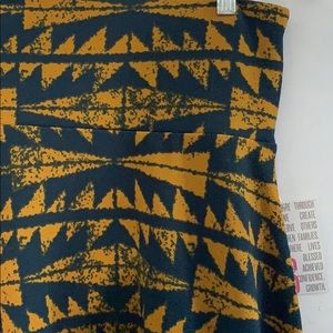 Azure flowy skirt size small